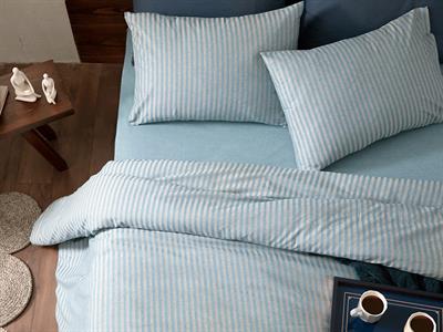 Classy Спално Бельо Компле Единичен Размер, Rattan, Синьо, 160 X 220 Cm