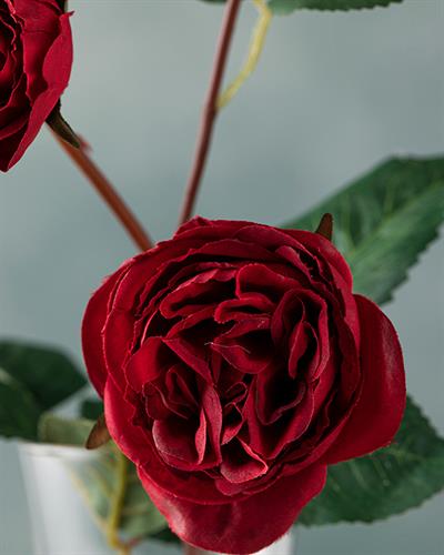 Classy Rose Изкуствено Цвете Един Стрък 50 см Червен