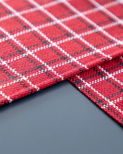 Claudia Американзки Сервиз 2Бр., Полиестер, Червено, 30 X 45 Cm