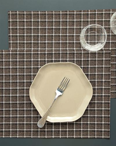 Claudia Американзки Сервиз 2Бр., Полиестер, Сиво, 30 X 45 Cm