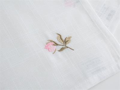 Claudia Салфетка за Гости 2 комплекта Бродирани 40x40 cm