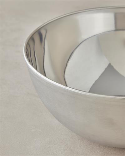 Clave Stainless Steel Bowl 23 cm Silver