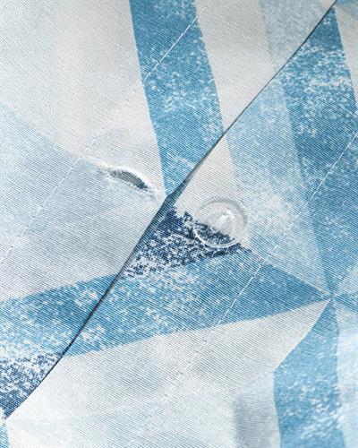 Cloudy Argyle Спално Бельо Компле Двоен Размер, Лесно За Гладене, Синьо, 200 X 220 Cm
