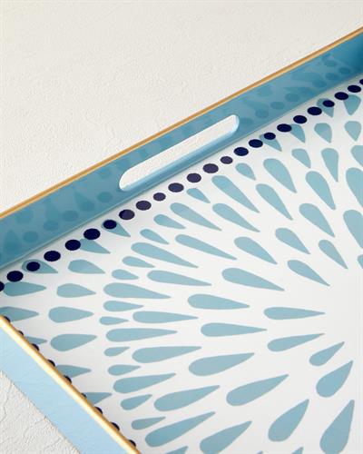 Coachella Splash Тепсия Полипропилен 35x35 см Син