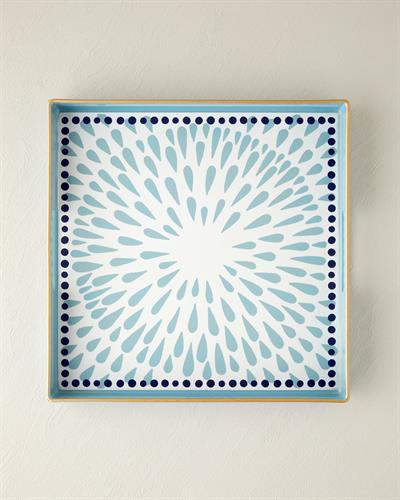 Coachella Splash Тепсия Полипропилен 35x35 см Син