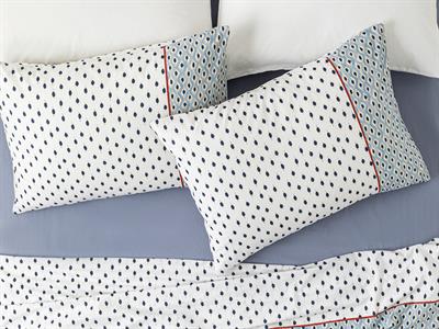 Coastal Bliss Кълъфка За Възглавни 2Бр., Памучен, Синьо, 50 X 70 Cm