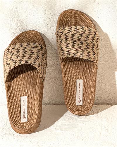 Coastal Rope Women Sandals 36 Khaki