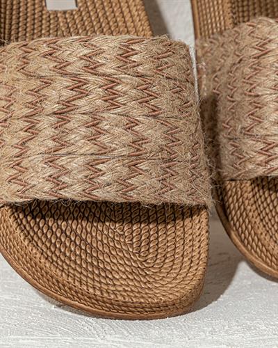 Coastal Rope Women Sandals 37 Beige