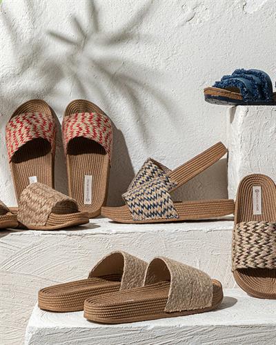 Coastal Rope Women Sandals 40 Red