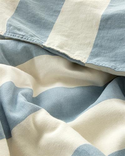 Coastal Side Спално Бельо Компле King Size, С Измиване На Части, Синьо, 240 X 220 Cm