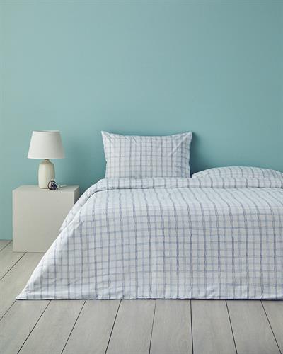 Coastal Treasures Спален Комплект Двоен Памучен 200x220 см Син