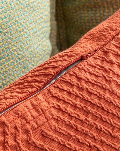 Colby Декоративна Калъфка За Възглавница Оранжево,, 45 X 45 Cm