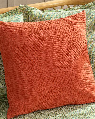 Colby Декоративна Калъфка За Възглавница Оранжево,, 45 X 45 Cm