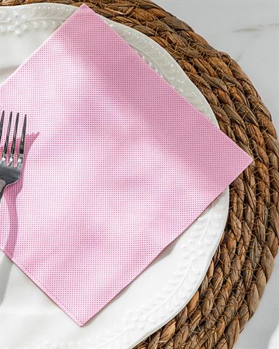 Colette Хартийни Салфетки 20 Бр., Хартия, Розово, 33 X 33 Cm