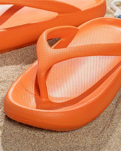 Color Pop Плажни Телрлици Дамски, Оранжево,, 35/36