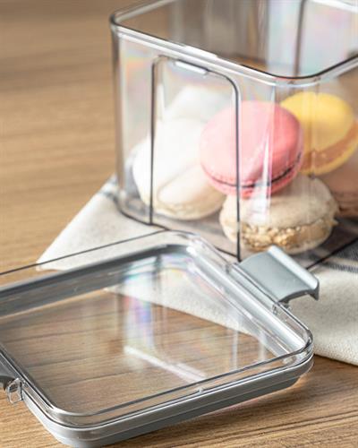 Colorato Съд За Съхранение 2 бр. Акрил 700 мл Антрацит