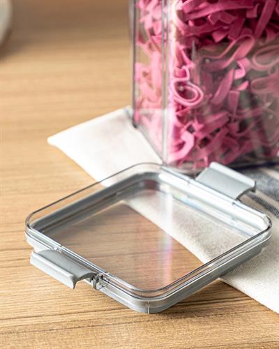 Colorato Съд За Съхранение 2 бр. Акрил 1800 мл Антрацит