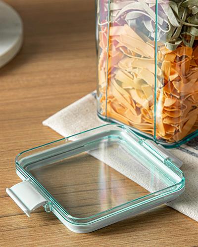 Colorato Съд За Съхранение 2 бр. Акрил 1800 мл Зелен