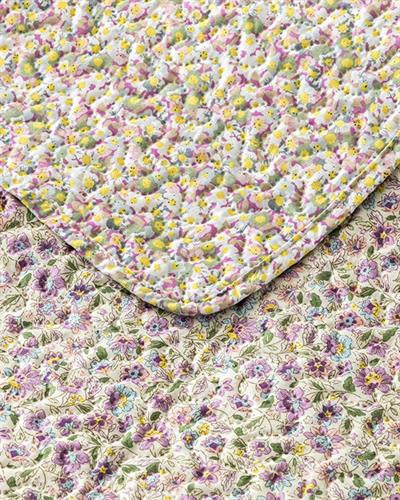 Colorful Bouquet Универсална Покривка За Легло Двоен Размер, Люляк., 200 X 220 Cm