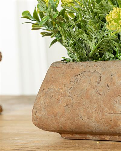 Colorful Flowers Изкуствено Цвете Във Ваза Жълто, 0