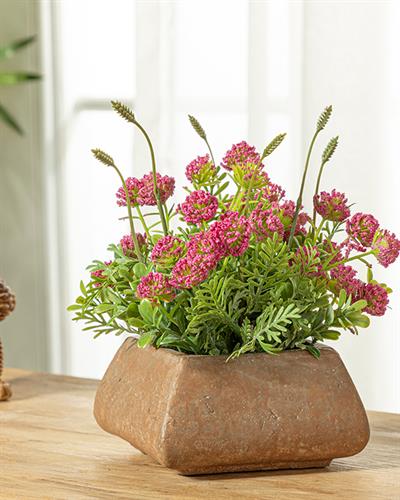 Colorful Flowers Изкуствено Цвете Във Ваза Розово, 0