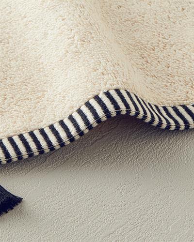 Colorful Lines Cottony Fringed Face Towel 50x80 cm