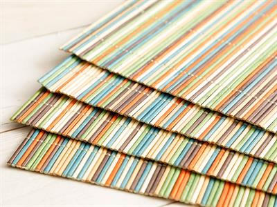 Colorist АМЕРИКАНЗКИ СЕРВИЗ 4 Set Бамбук 30x45 cm Colorful.