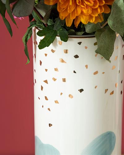 Colourful Ваза 10x10x27 см Многоцветен