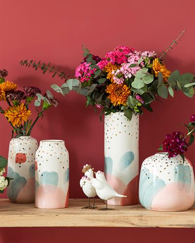 Colourful Ваза 17x17x16 см Многоцветен