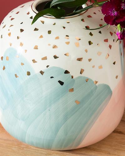 Colourful Ваза 17x17x16 см Многоцветен