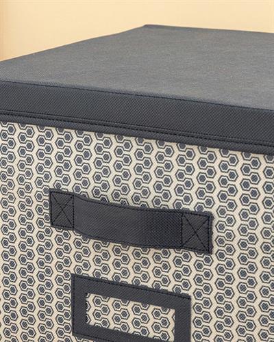 Comb Кутия За Съхранение 30x30x30 см Морскосин