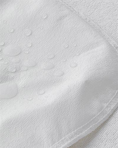 Comfort Протектор За Матрак Устойчив на влага двоен Памучен 160x200 + 30 см Бял