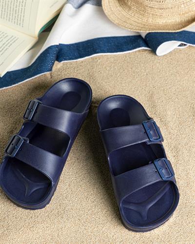 Comfort Mens Sandals 45 Dark Blue
