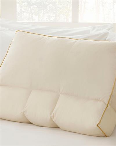 Comfort Medical Goose Feather Pillow 60x40x12 cm Light Yellow