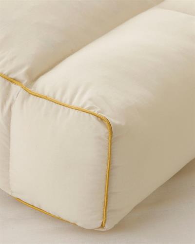 Comfort Medical Goose Feather Pillow 60x40x12 cm Light Yellow