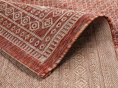 Comft Килим Тъкан, Керемидено Червено, 160 X 230 Cm