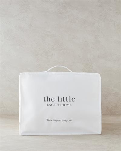 Comfy Бебешки Юрган Памучен, Бяло, 95 X 145 Cm