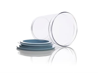 Como КУТИЯ ЗА СЪХРАНЕНИЕ Среден размер Пластмасов 11,5x11,5x14,5 cm Blue.