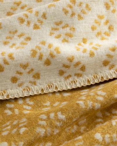 Cool Diamonds Одеяло Единичен Памучен 150x200 см Горчица