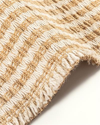 Coppa Jute Decorative Jute Carpet 120x180 cm Natural-White
