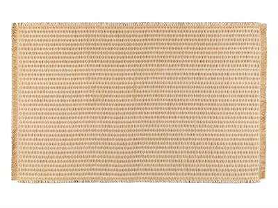 Coppa Jute Decorative Jute Carpet 160x230 cm Natural-White