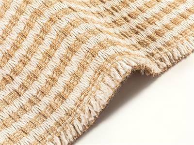 Coppa Jute Decorative Jute Carpet 160x230 cm Natural-White