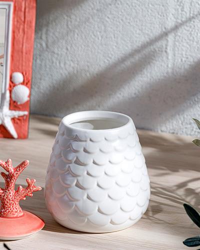 Coral Декоративна Кутия 11,4x11,4x17,2 см Оранжев