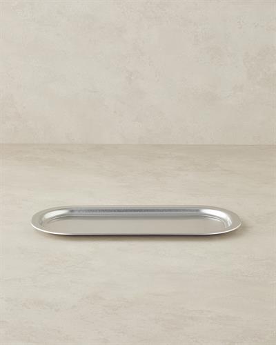 Cordie Тепсия Метал 35x15 см Сребърен.