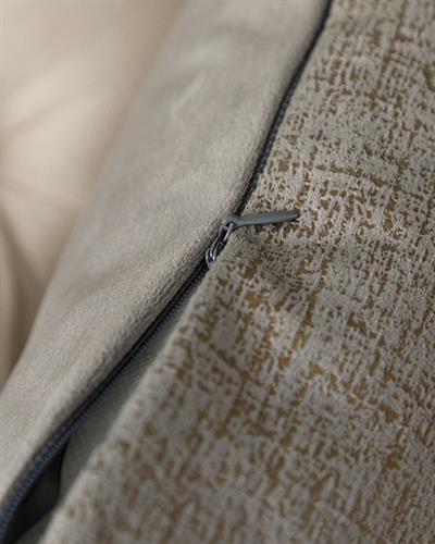 Corrosion Effect Декоративна Възглавница С топъл печат Кадифе 45x45 см Антрацит