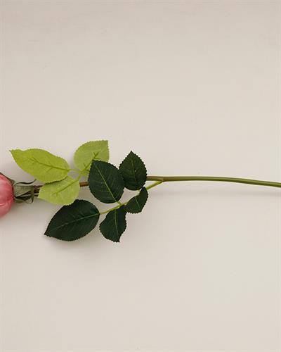 Corsage Изкуствено Цвете Един Стрък Плат 44 cm Тъмнорозов