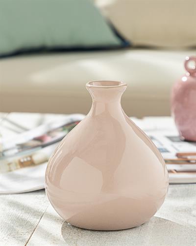 Corso Ваза Порцелан, Бежово, 12 X 12 X 14 Cm