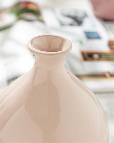 Corso Ваза Порцелан, Бежово, 12 X 12 X 14 Cm