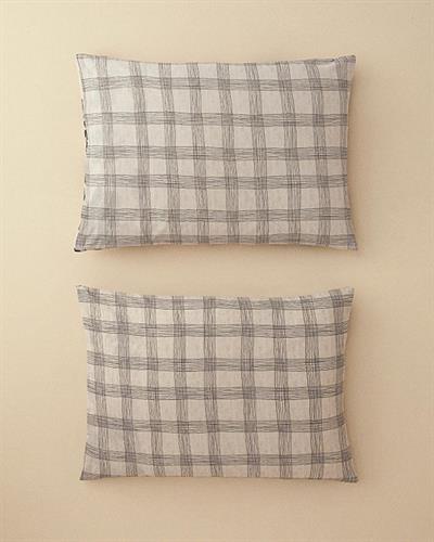 Cosmos Garden Калъфка За Възглавница 2 бр. Мек памук с дигитална щампа 50x70 см Бежов