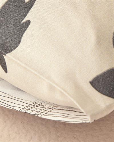 Cosmos Garden Калъфка За Възглавница 2 бр. Мек памук с дигитална щампа 50x70 см Бежов